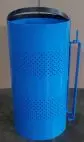 Pole mounted Trash Receptacle, 20 gallon pole mounted trash can