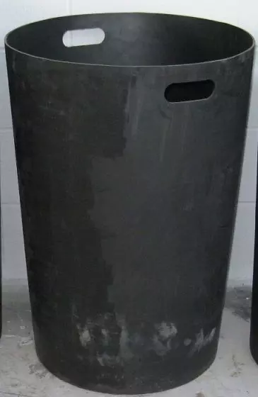 ORGILL HARDWARE Trash Can Liners, 55 gal, 3 mil, 36 X 56, Black