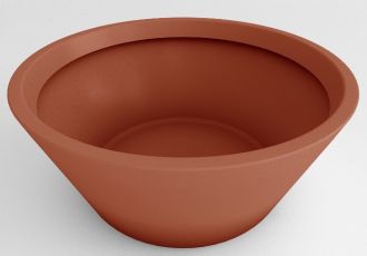Japanese Bowl Planter Solid Colors