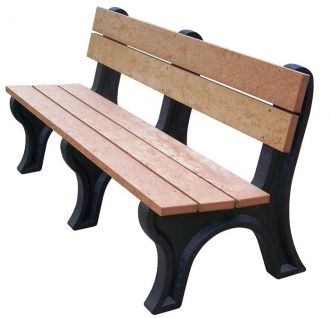 6 Foot EconoMizer Traditional Park Bench