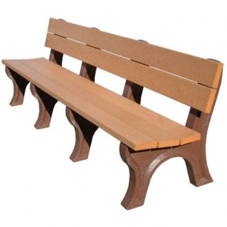 8 Foot Economizer Traditional Park Bench